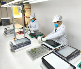 POS screen pasting workshop